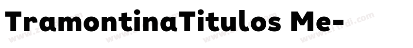 TramontinaTitulos Me字体转换